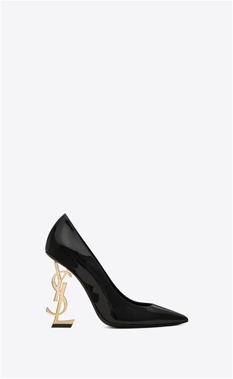 ysl opyum shoes gold|ysl closed toe heels.